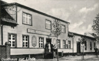 Kuschkow / Spreewald, Gasthaus Zur Linde von Fritz Elsner, Schlächterei, Fremdenzimmer und Saal.