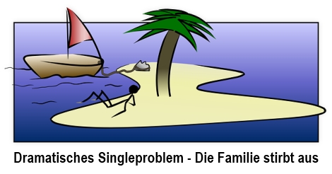 Die Familie stirbt aus - Dramatisches Singleproblem in Deutschland